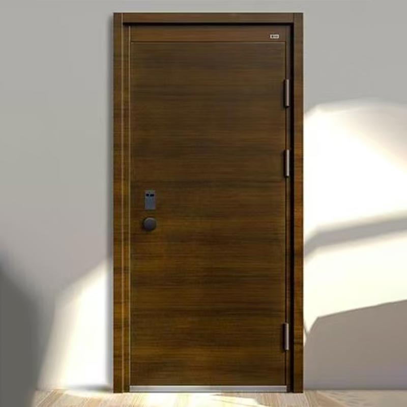 Bibliotēkas koka ugunsdrošas durvis